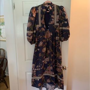 Love The Label - Blue Dress Puff Sleeve